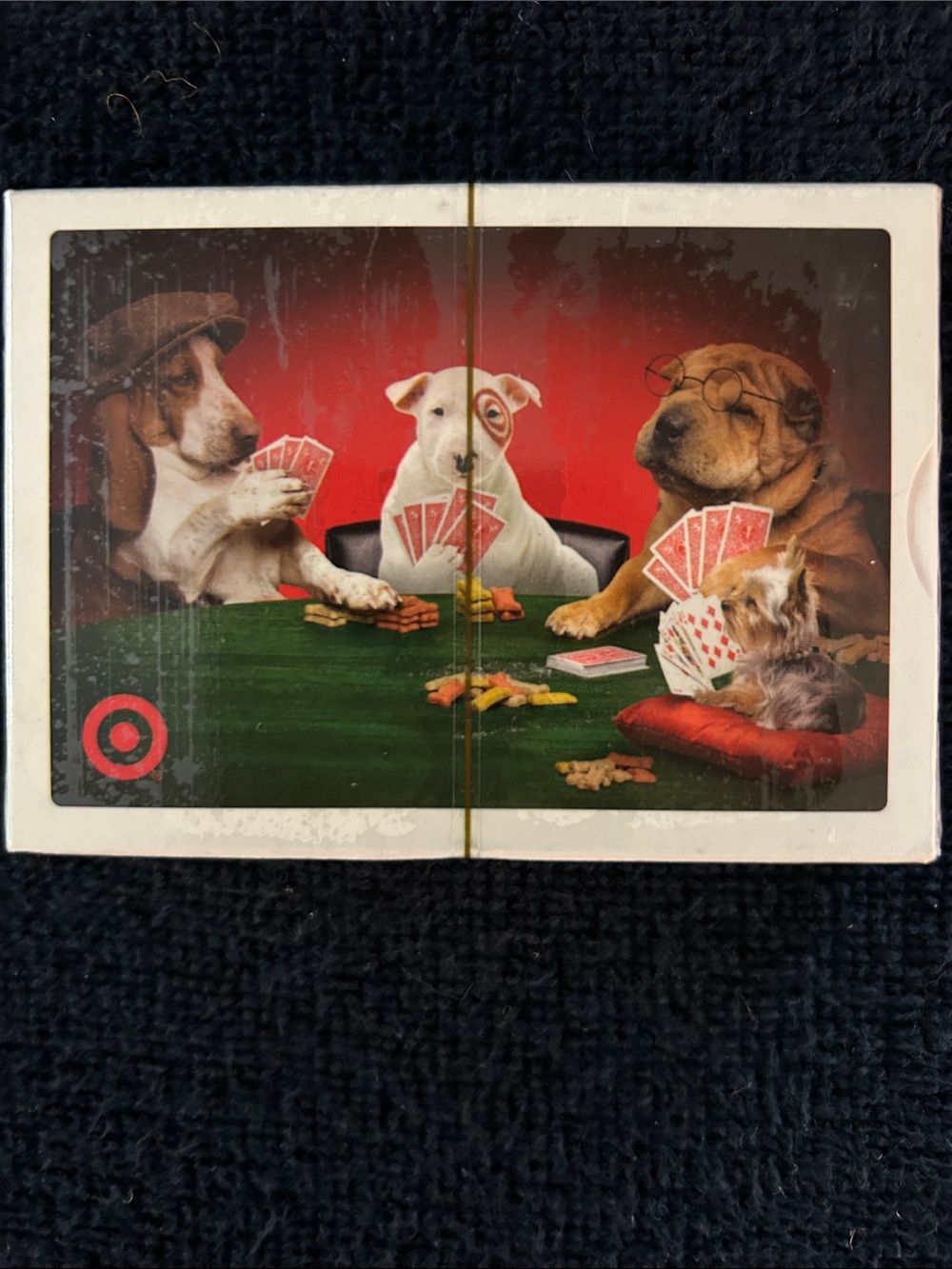 Target Collectable Bullseye Dogs Playing Cards New in Box